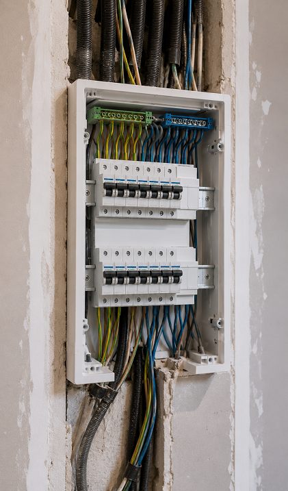 Installation de tableau électrique à Coubert